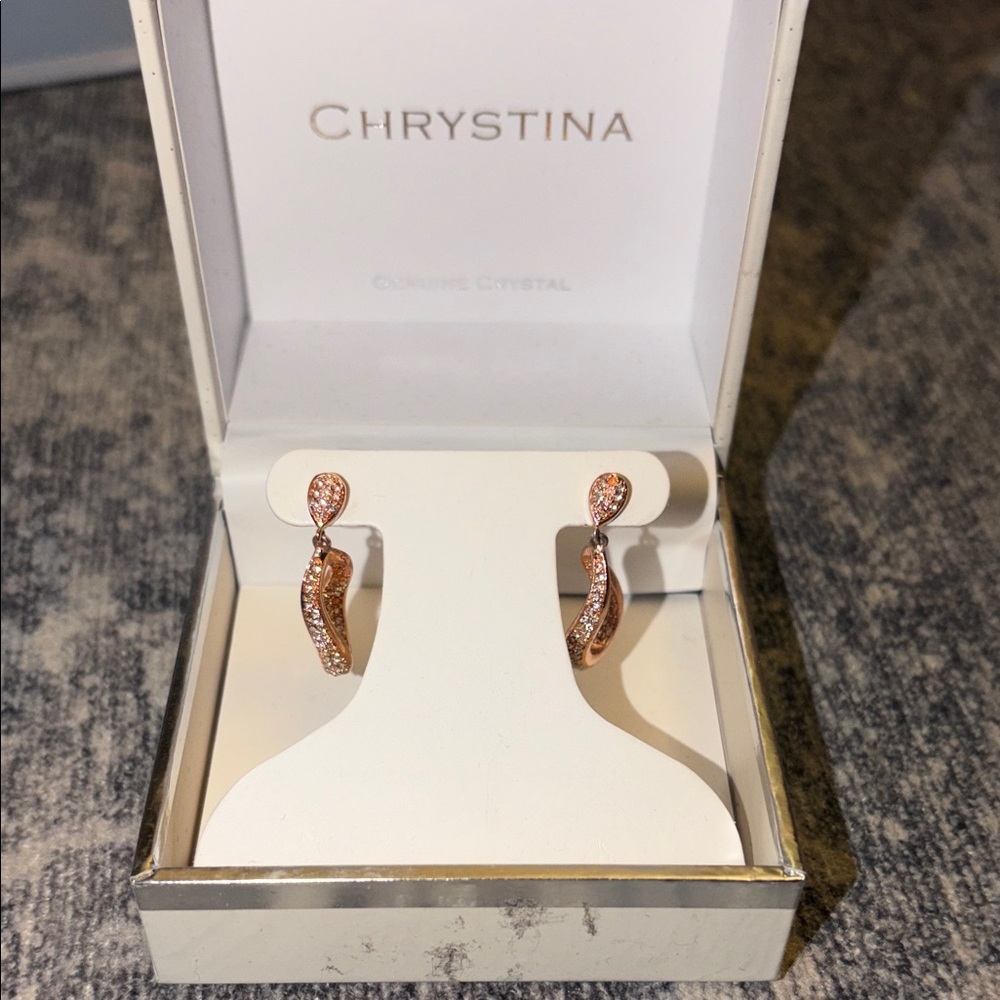 Rose Gold Earrings